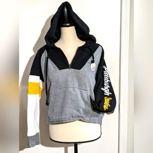 Steelers Cropped Sweatshirt/ Hoodie